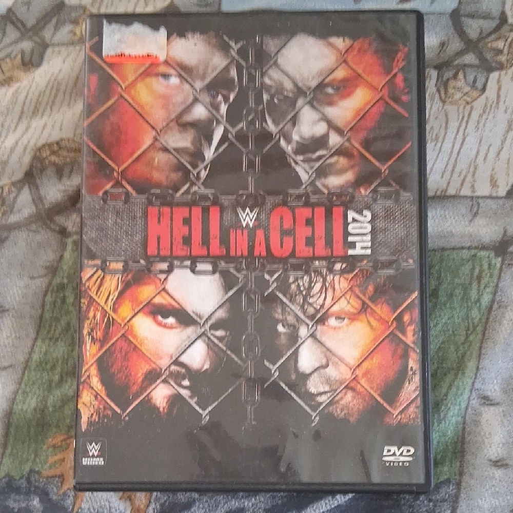 WWE Hell in a Cell 2011 DVD - Red and Black